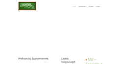 Desktop Screenshot of economieweb.nl