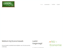 Tablet Screenshot of economieweb.nl